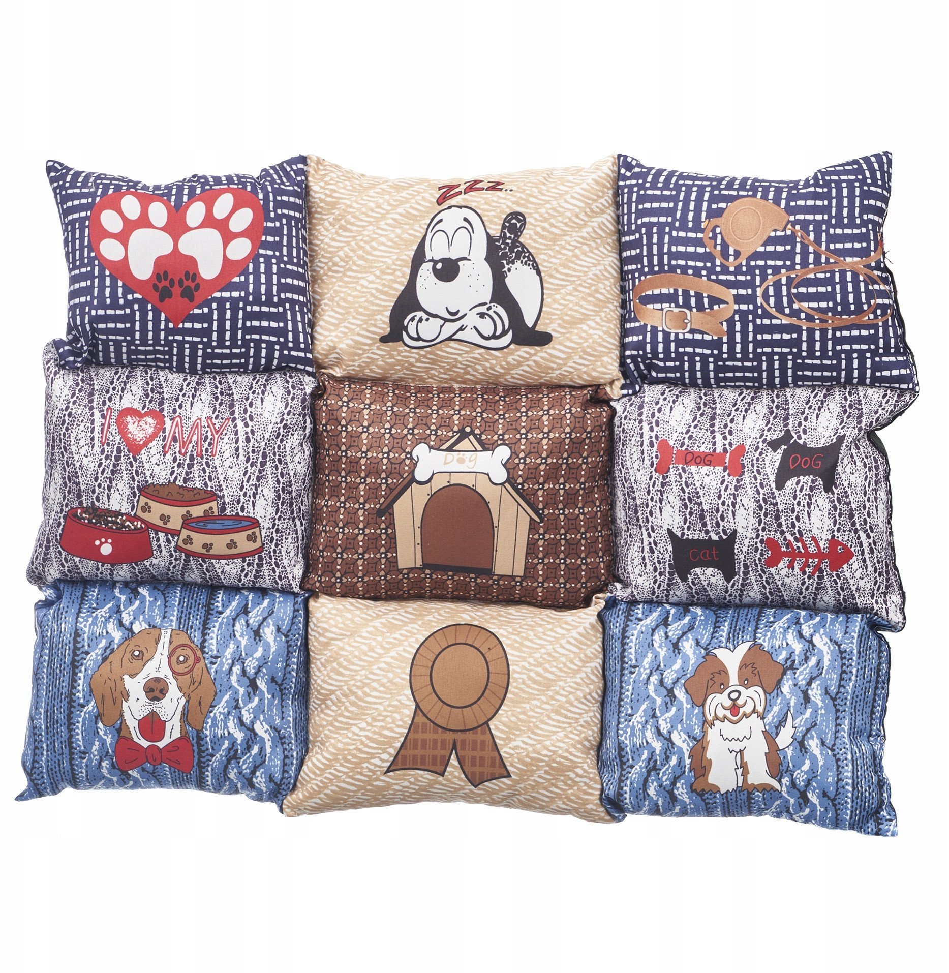 Legowisko dla psa, z antypoślizgowym spodem, 55 x 45 cm