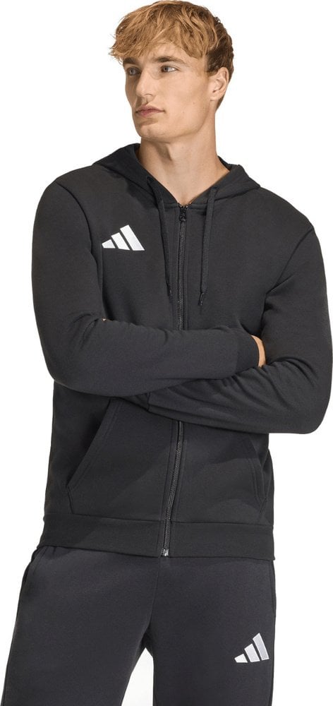 Bluza męska adidas Entrada 26 FZ Hoody czarna KF5945 L