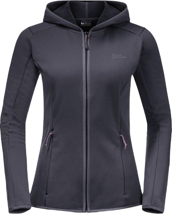 Jack Wolfskin Bluza damska Baiselberg Hooded Fz W graphite r. M (1710771_1388)
