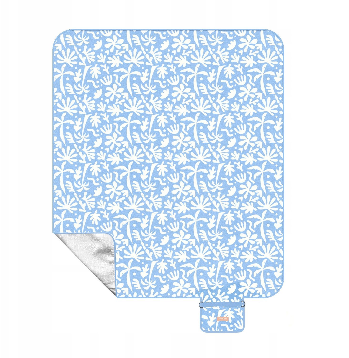 Trzywarstwowy koc piknikowy Spokey BREEZE 150 x 170 cm