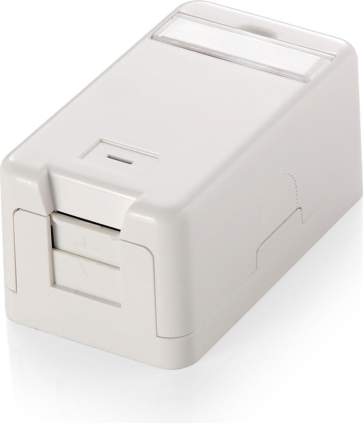 Equip Gniazdo nadtynkowe, 1 portowe, Keystone (125121)