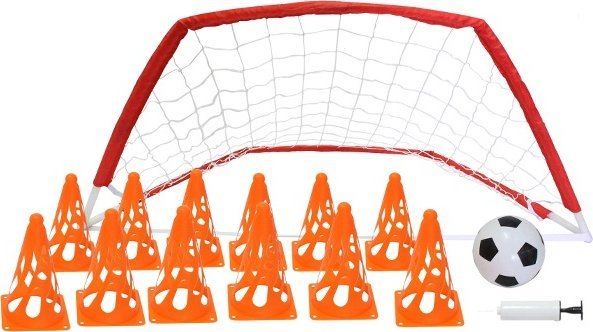 Master Zestaw Treningowy do Piłki Nożnej Pachołki Bramka MASTER 122 x 61 x 61 cm