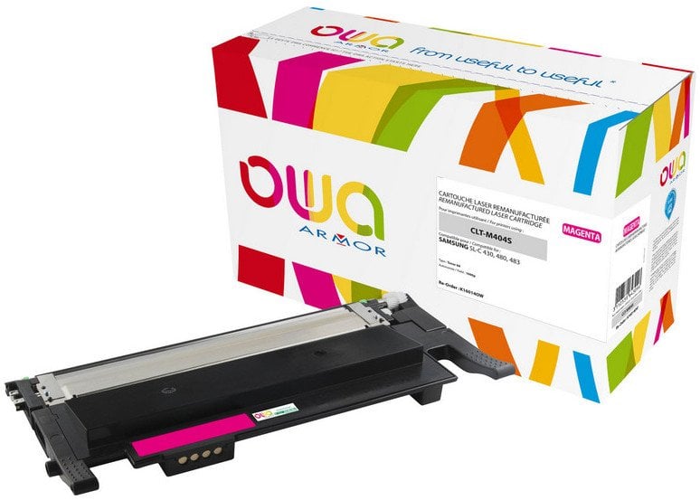 Toner OWA Armor do SAMSUNG XP C430, C480,SU234A,1000 str.,czerwona/magenta (CLT-M404S)