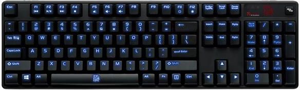 Klawiatura Thermaltake eSports Poseidon Z Illuminated Tt eSPORTS (KB-PIZ-KLBLUS-01)
