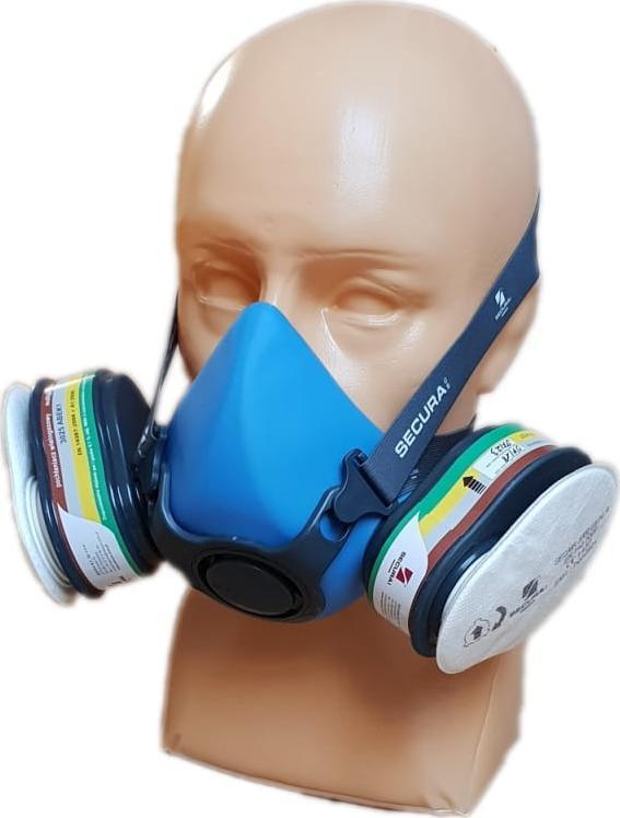 Secura Maska ADR 3000 Półmaska wielogazowa 3025 ABEK1P2