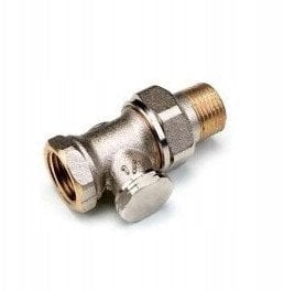 Zawór powrotny prosty - 1/2 regulacja nastawy i odcięcie przepływu COMAP2429