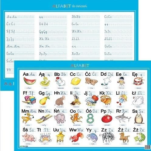 Artglob Podkładka edukacyjna - alfabet