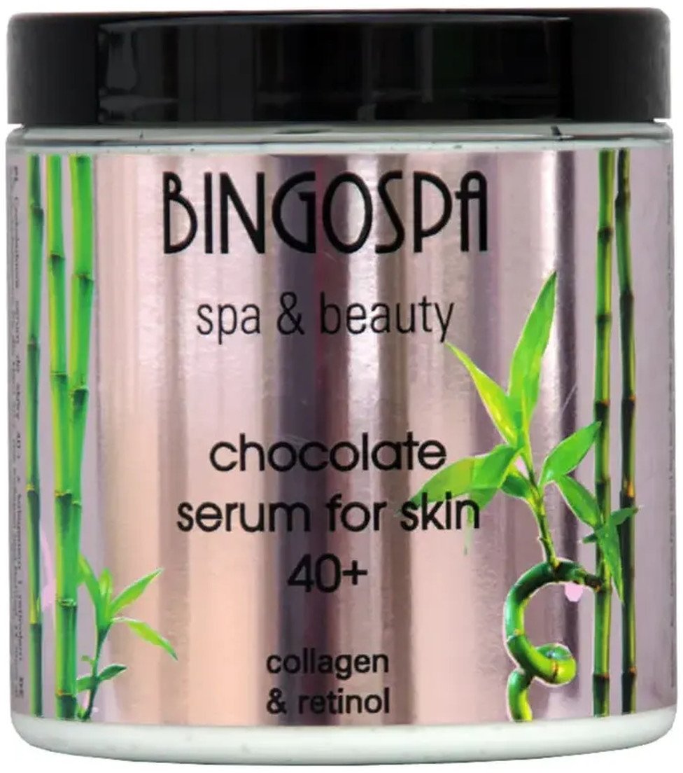 BINGOSPA Czekoladowe serum do skóry z kolagenem i retinolem 250g
