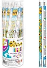 Starpak Ołówek z gumką Boys tuba 313407