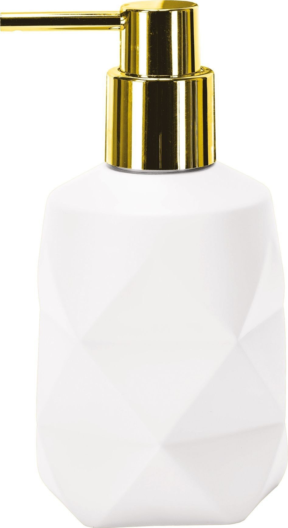 Dozownik do mydła Kleine Wolke Kleine Wolke Golden Crackle Dozownik do mydła biały
