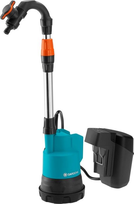 Gardena Gardena battery rain barrel pump 2000/2 18V P4A - 14602-66