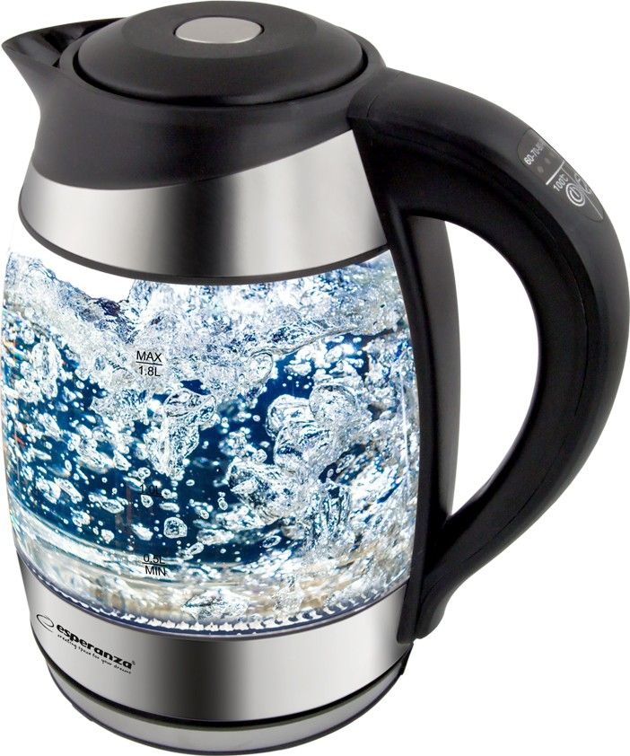 Czajnik Esperanza Seine EKK026 Czarny