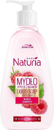 Joanna Naturia Body Mydło w płynie z balsamem Malina 500ml