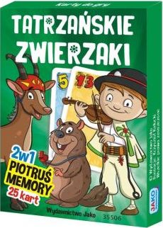 Jako Karty Piotruś/Memory. Tatrzańskie Zwierzaki