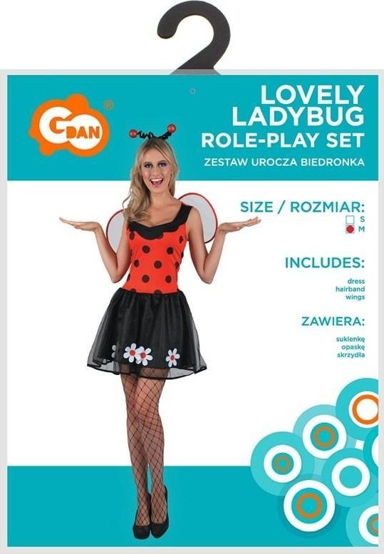 Strój dla dorosłych Urocza Biedronka rozm. M