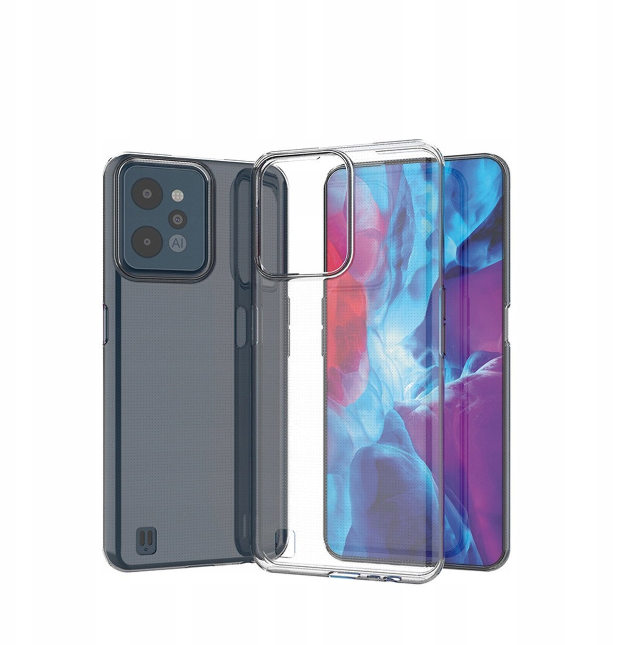 Ultra Clear 0.5mm etui Realme C31 cienki pokrowiec przezroczyste