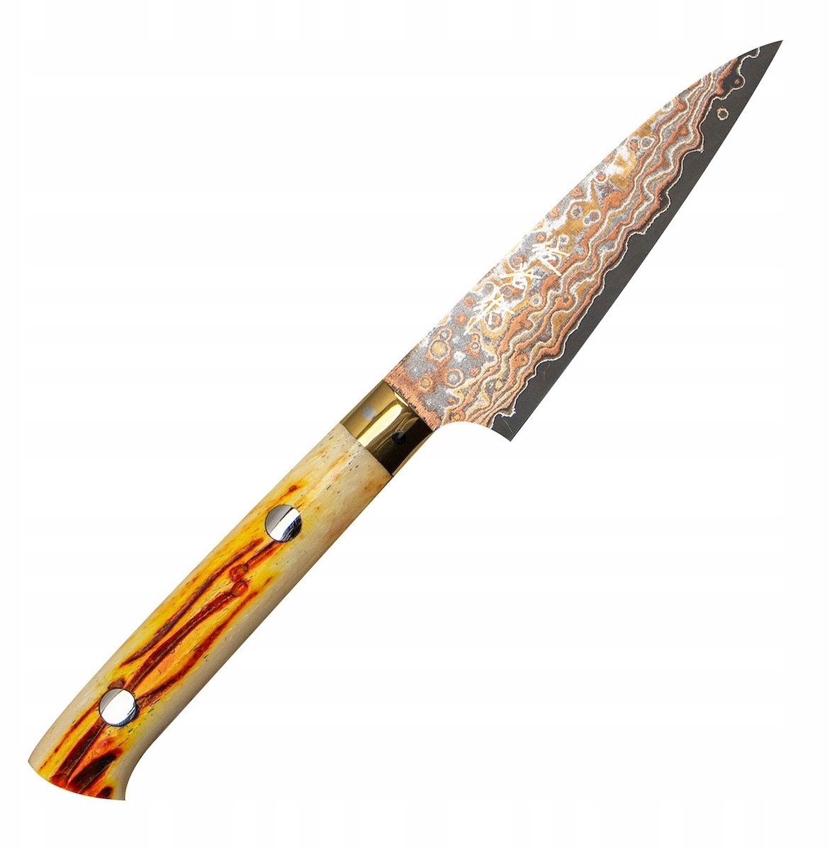 Takeshi Saji OBB Black VG-10 Color Nóż do obierania 9 cm