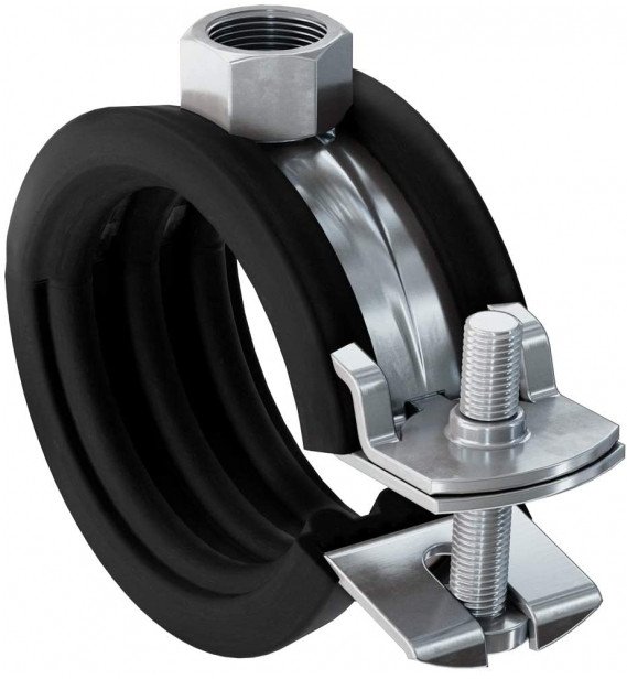 Fischer FISCHER pipe clamp set FGRS 20-24, with dowels (10 pieces)