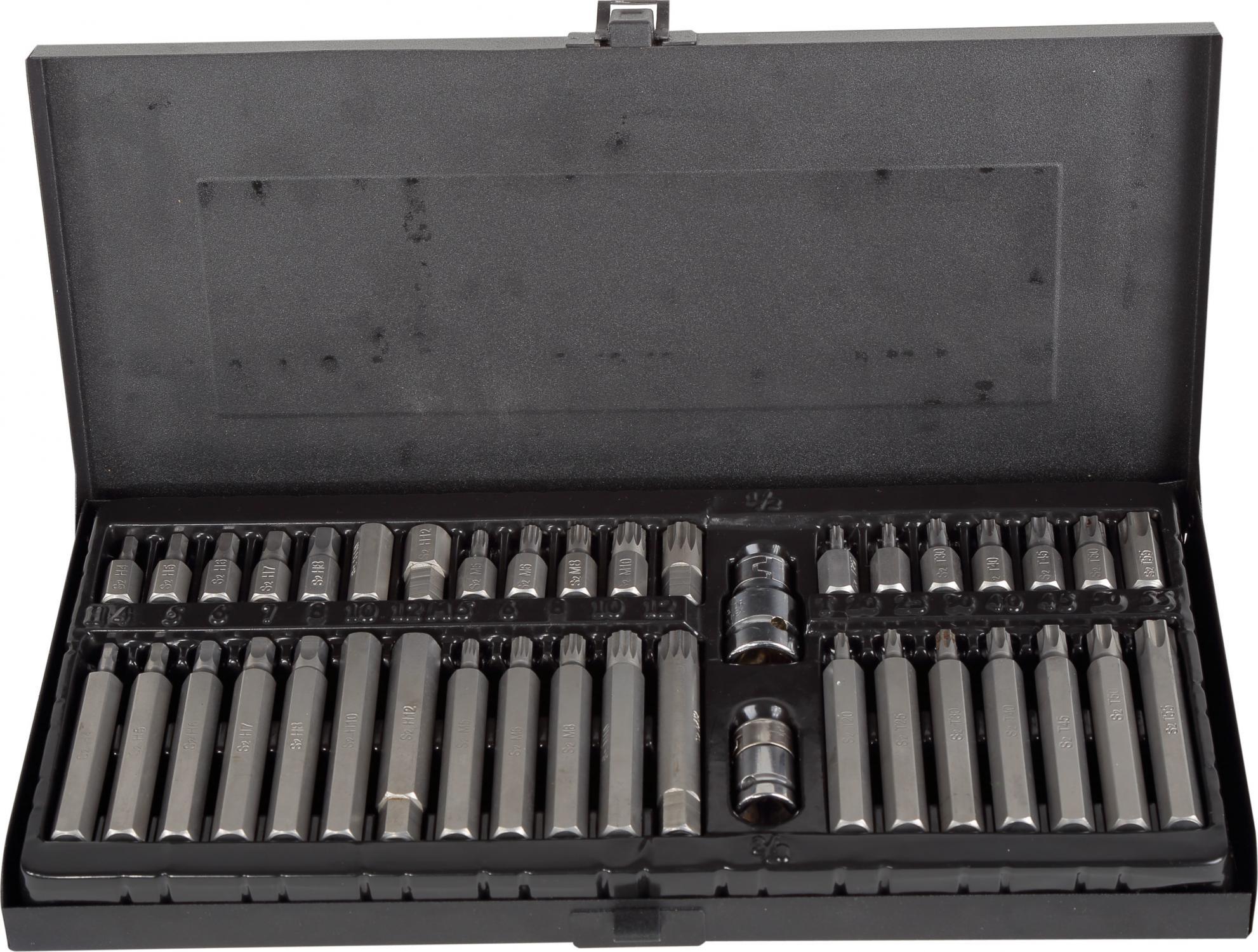 Pro-Line Zestaw końcówek t20-t55,m5-m12,hex 4-12, 40 szt., s2 proline