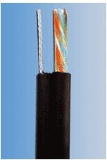 Lynx CS Kabel instalacyjny nośny, Cat5E, drut, 305m (KAB-SLD-UTP5E-OUT-NL-BK)