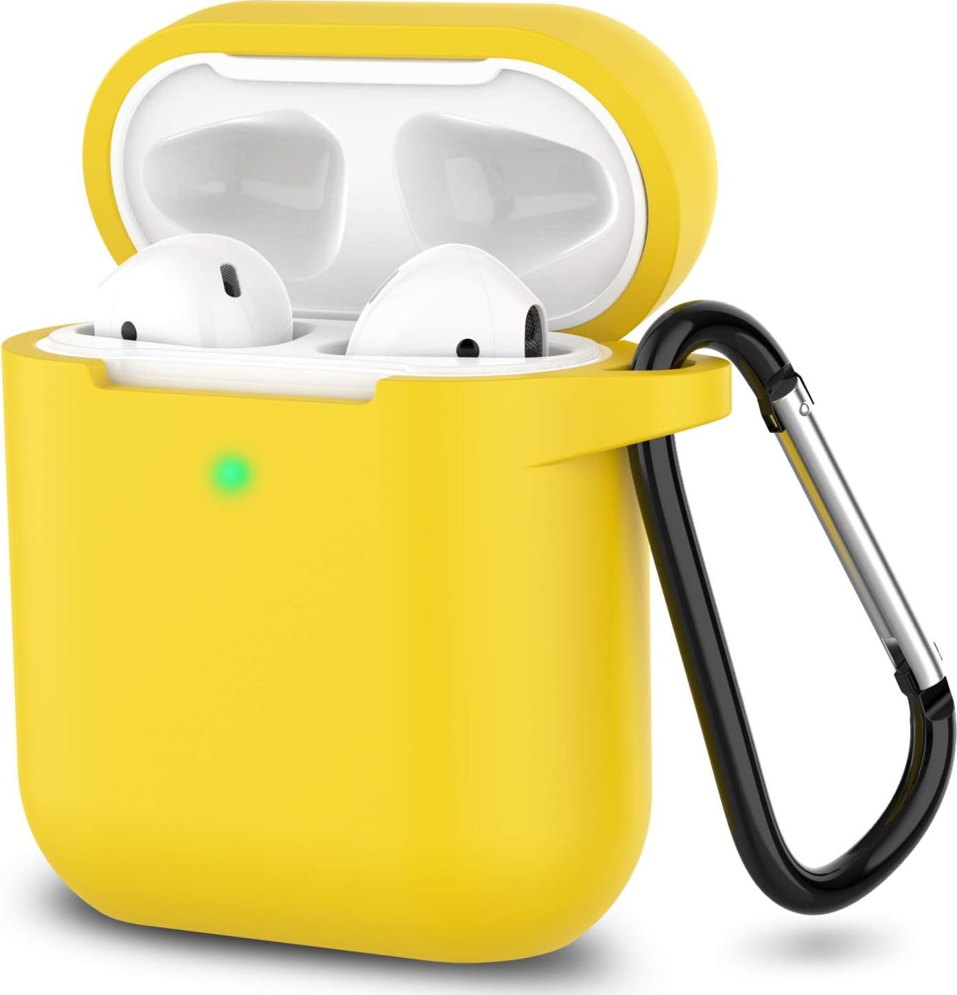 Vanfone Vanfone Etui silikonowe do Apple AirPods 1/2, żółte (VANAX53002)