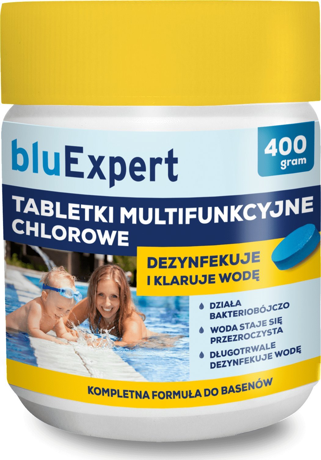 bluExpert Tabletki multifunkcyjne do basenów 400 g