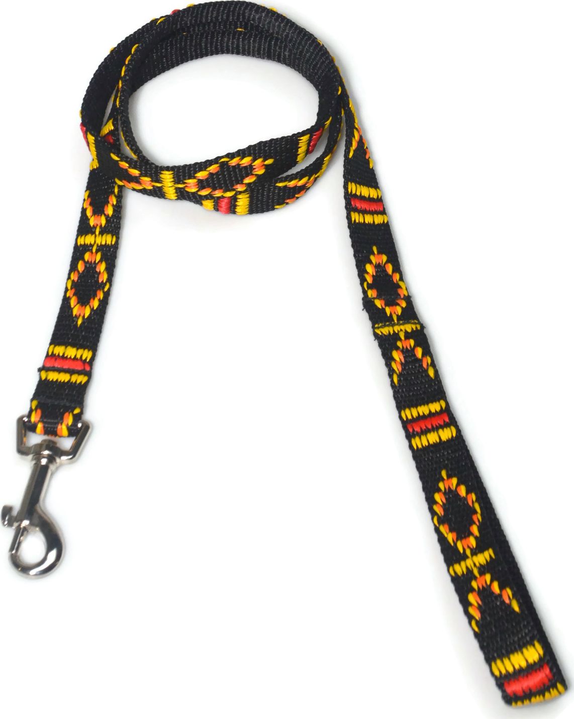 Alizoo Smycz Indiańska dla średnich psów 20mm/130cm - ALIZOO