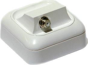 GNIAZDO KOŃCOWE GIS-F1-1/NT TV-SAT