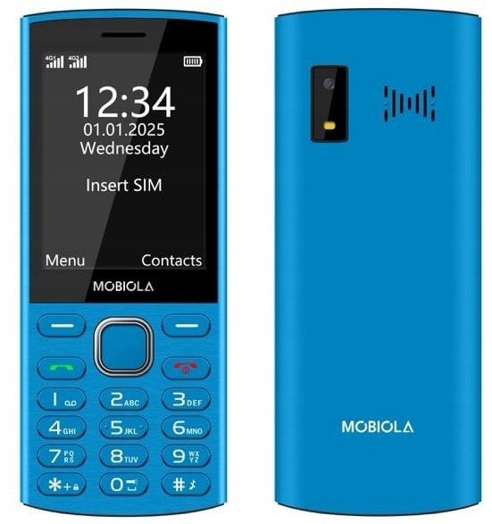 Telefon komórkowy Mobiola MB4280 4G Dual SIM Niebieski