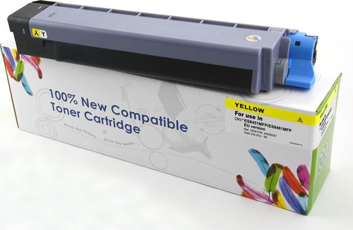 Toner Cartridge Web Yellow Zamiennik 44059257 (CW-OES8451YN)