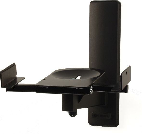 B-Tech Uchwyty ścienne zaciskowe do głośników czarne 2szt. (BT77/B)