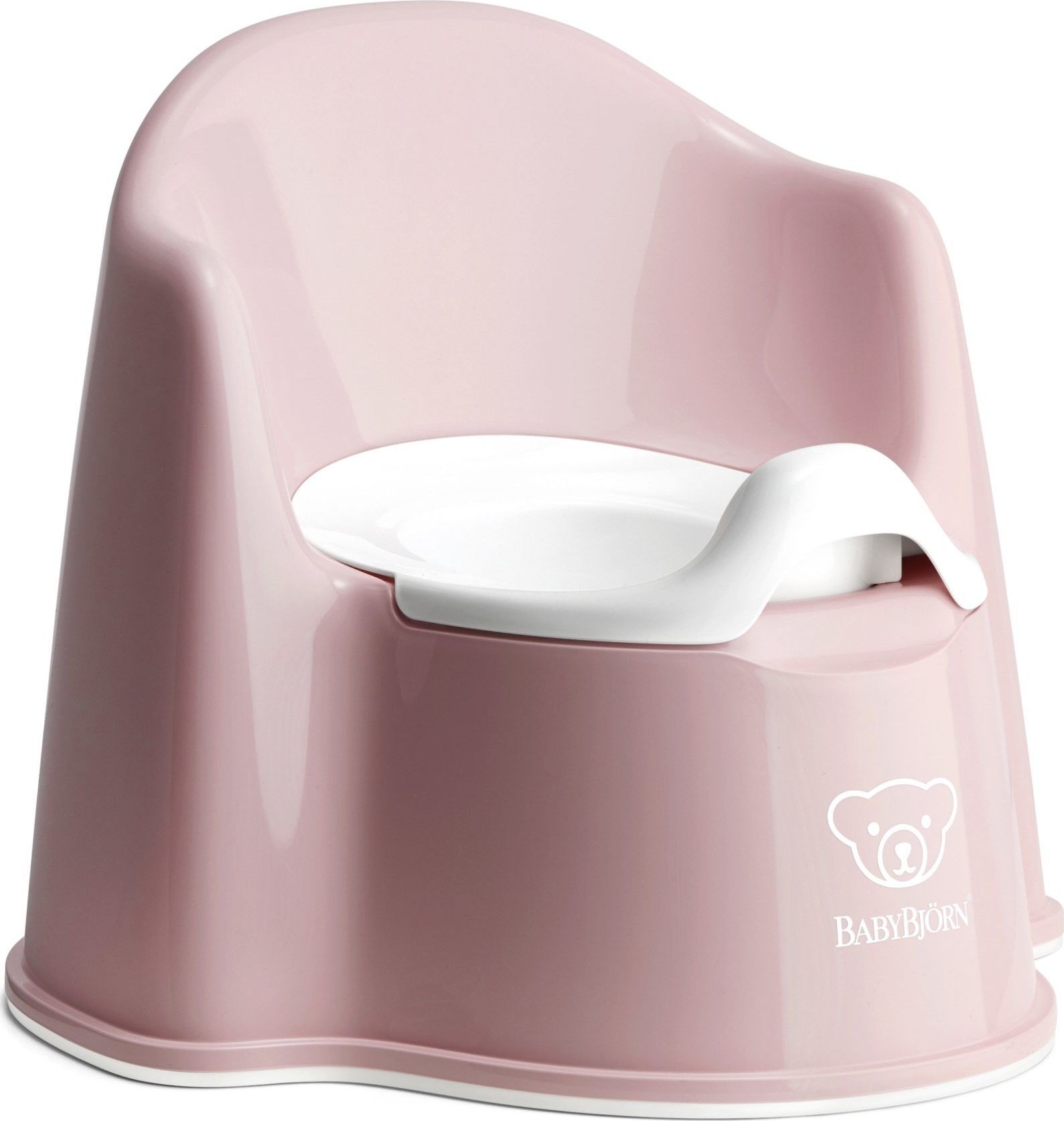 BabyBjorn BABYBJÖRN - Potty Chair - Powder pink/White