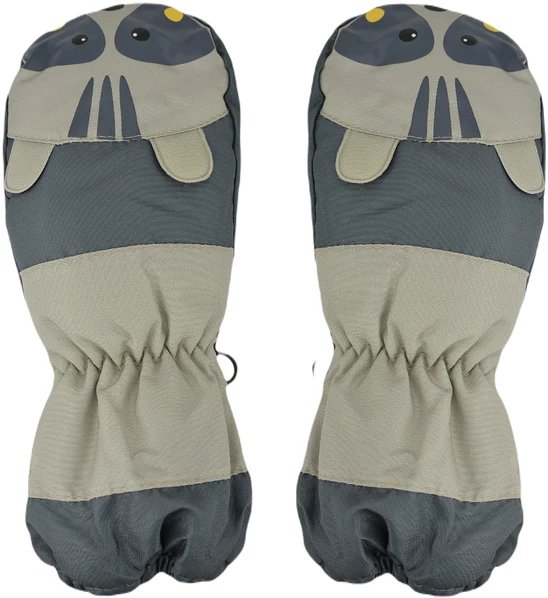 Rękawiczki narciarskie 1P chłopięce zwierzak 14