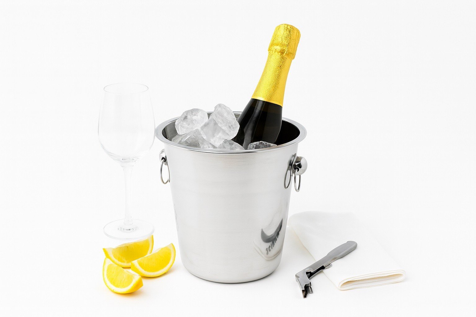 Wiaderko do lodu z kulkami 1L