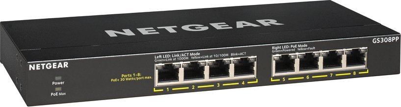 Switch NETGEAR GS308PP-100EUS