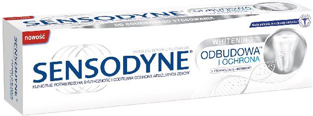 Sensodyne Pasta do zębów Odbudowa i Ochrona Whitening 75ml - 600431