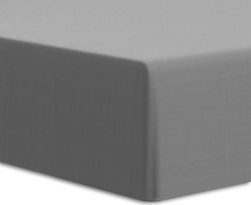 Darymex Prześcieradło jersey/elastan z gumką kolor szary 200x220