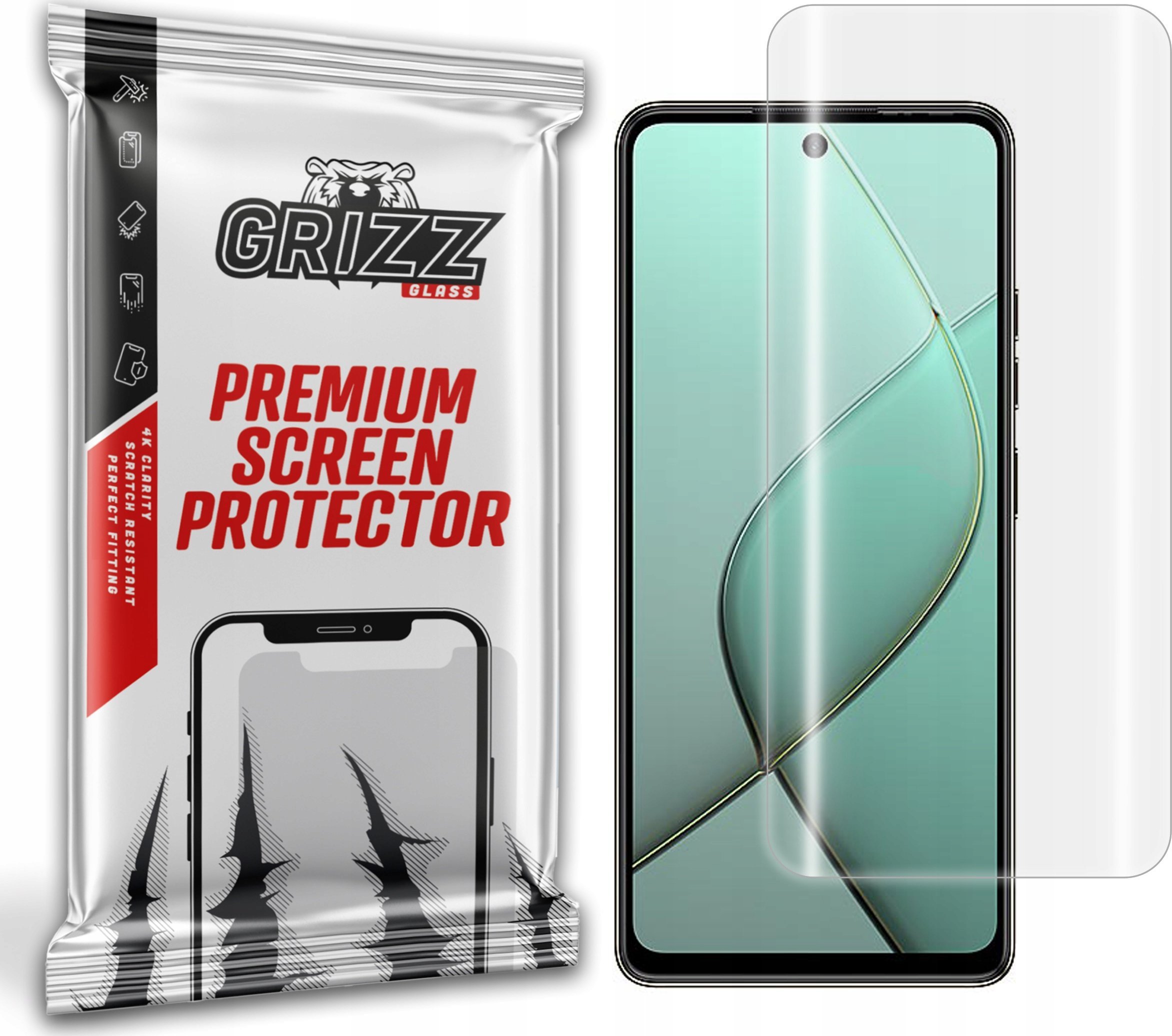 GrizzGlass Folia hydrożelowa GrizzGlass Hydrofilm do Tecno Spark 20 Pro 5G