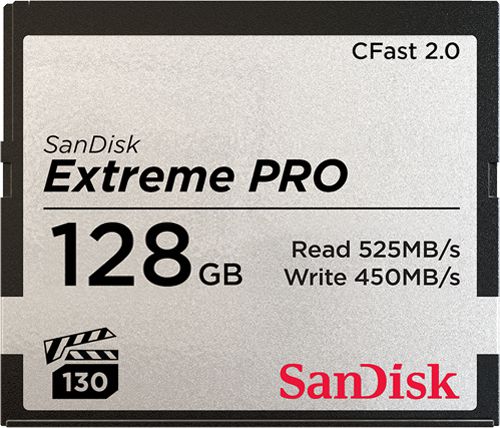 Karta SanDisk Extreme PRO CFast 128 GB (SDCFSP-128G-G46D)