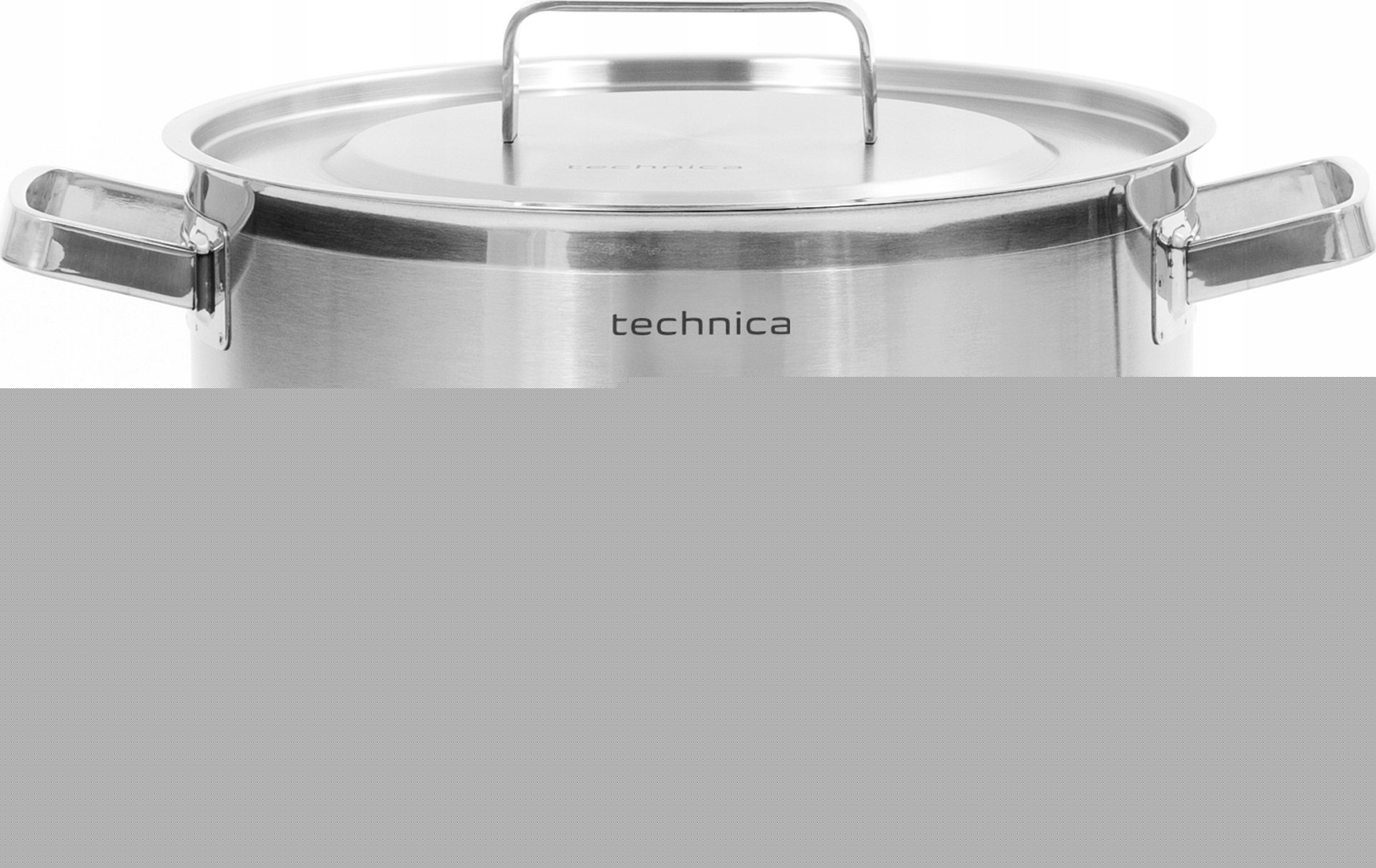 Technica Garnek średni 16,1 l o średnicy 320 mm z pokrywką ze stali nierdzewnej | TECHNICA, Platinum Line