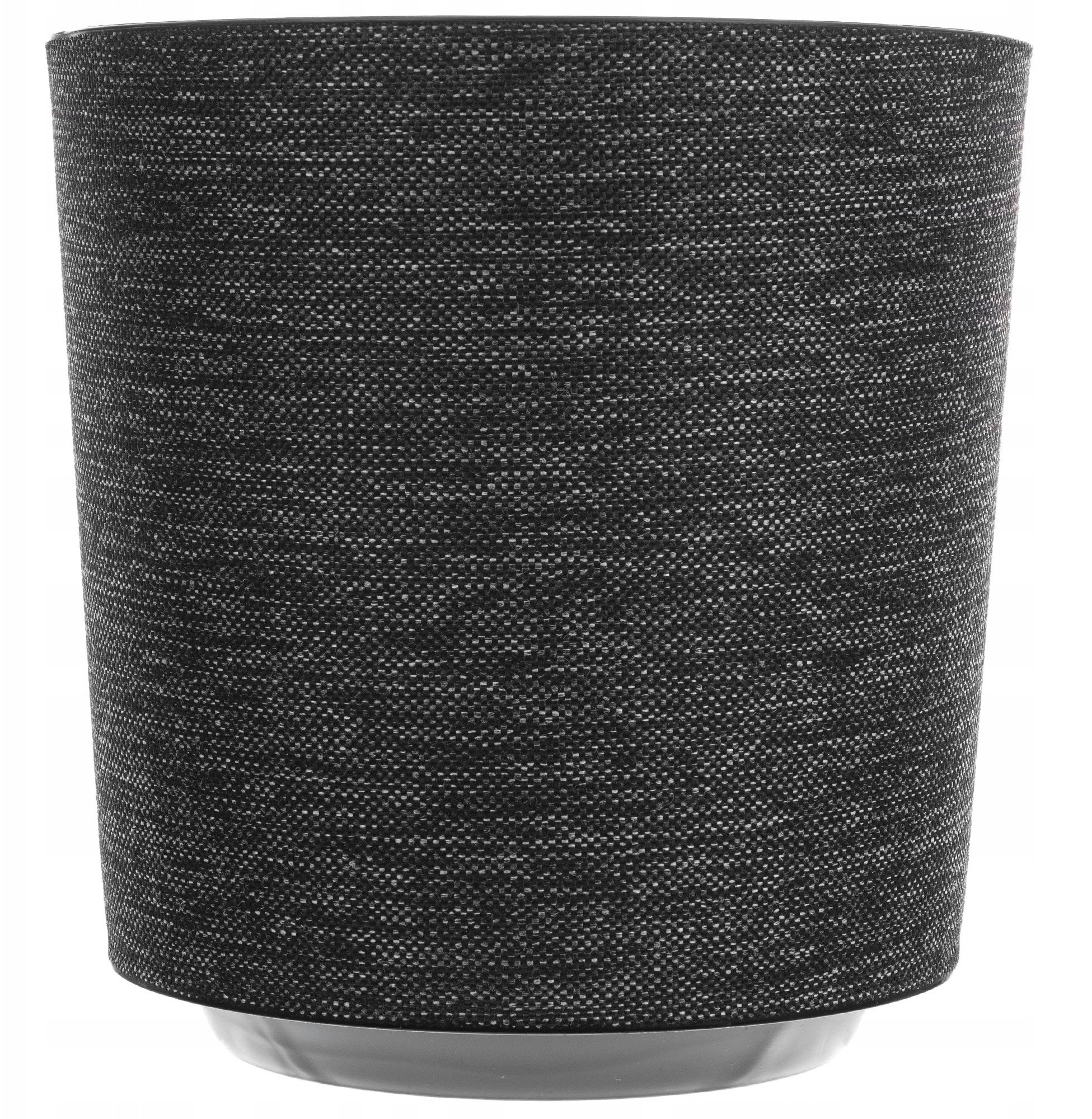 KADAX Doniczka Donica Na Kwiaty Osłonka Plastikowa Kwietnik 25cm Czarna