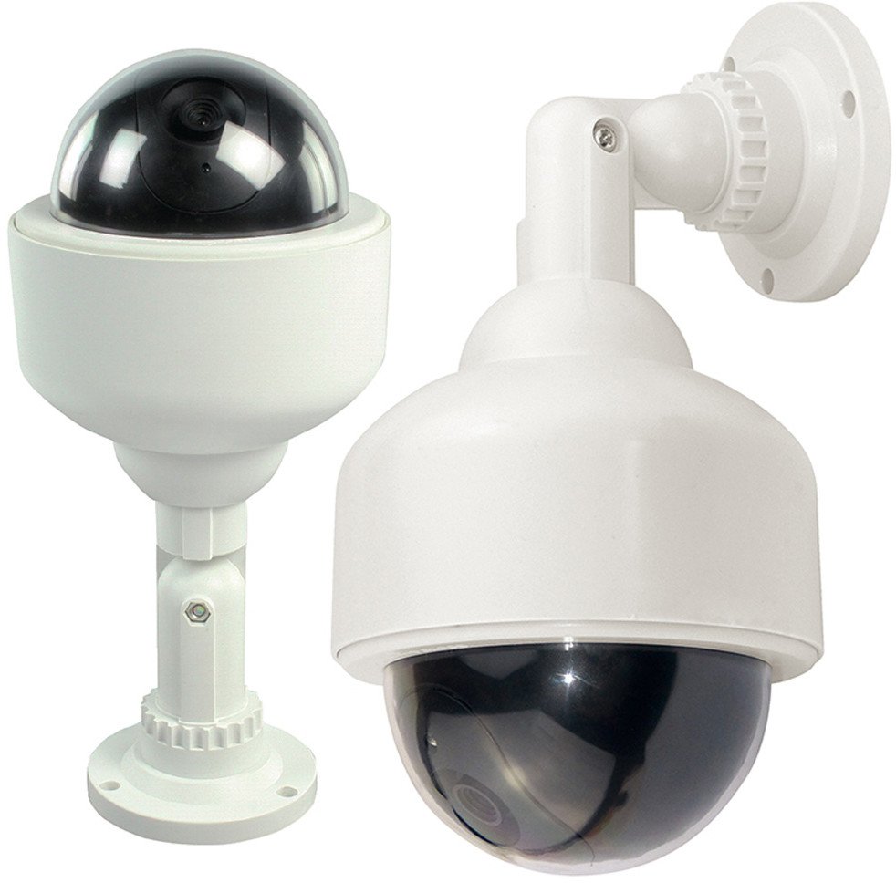 Atrapa kamery kamera monitoring zewnętrzna led