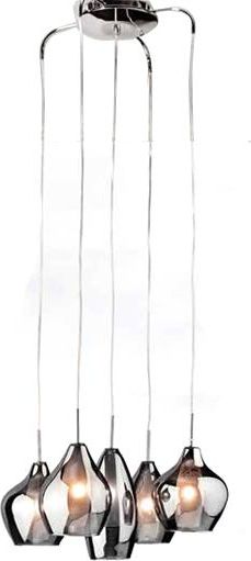 Lampa wisząca Azzardo Amber nowoczesna chrom (AZ0722)