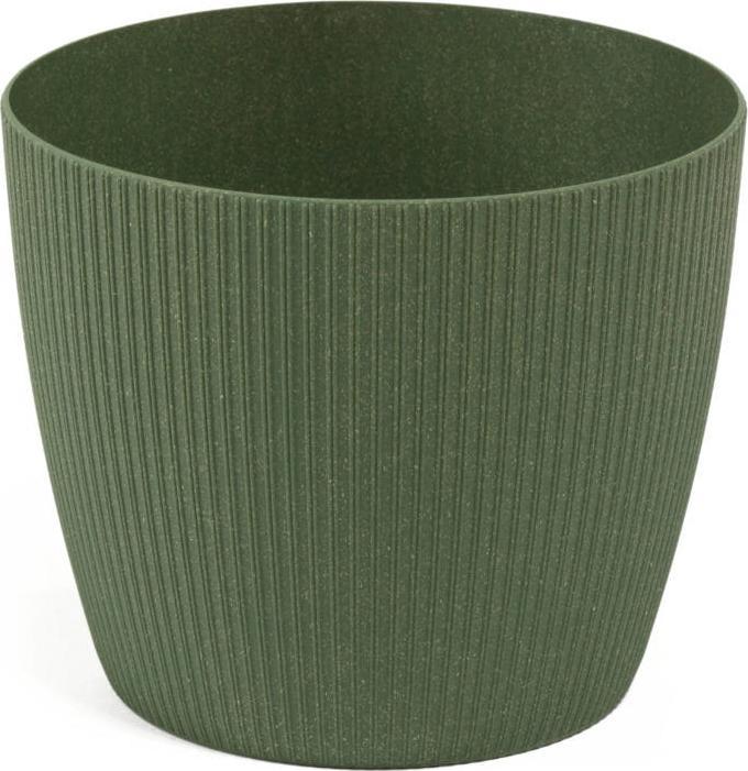 Lamela Doniczka osłonka zielona 14 cm Magnolia Jumper