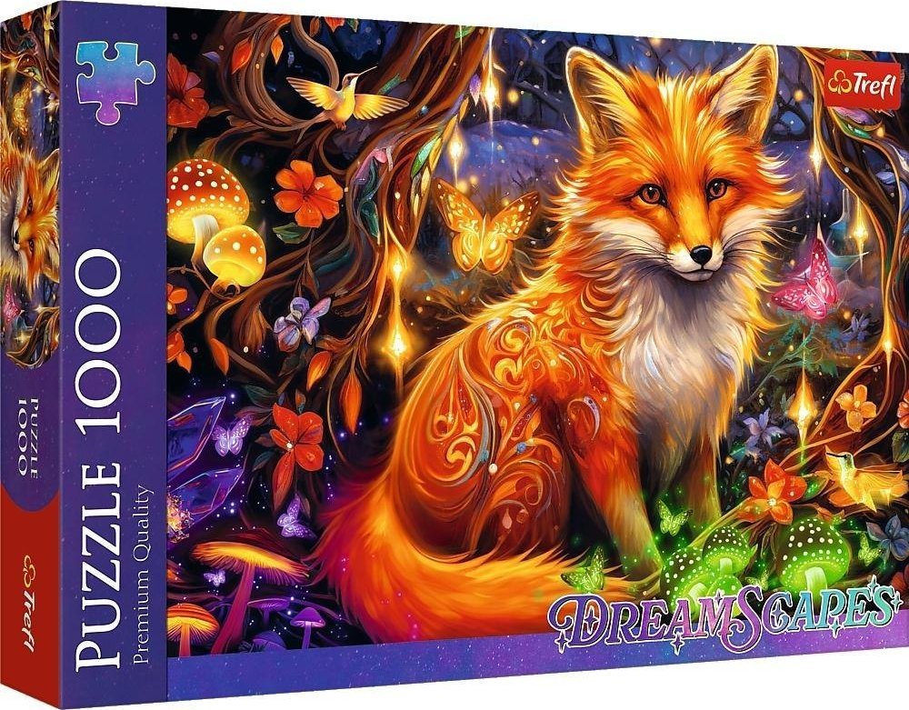 Trefl Puzzle DreamScapes: Baśniowy lis 1000 elementów (10932)