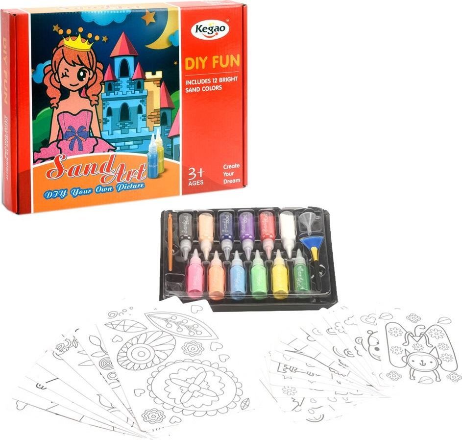 Zestaw do malowania piaskiem
