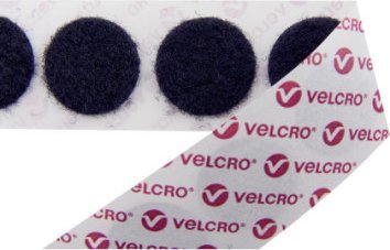 Velcro VELCRO Velcro Dots Adhesive Only Loops 19mm x 125 biały