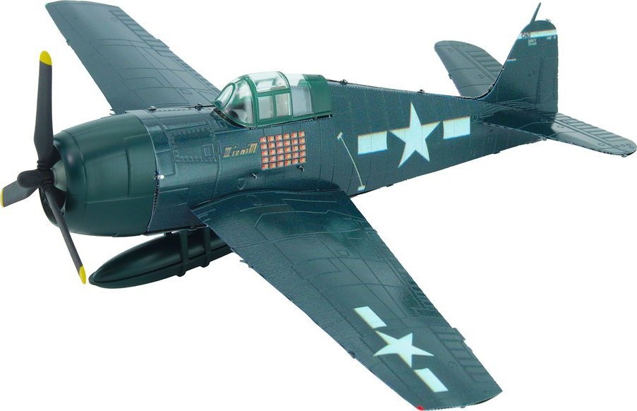Piececool Piececool Puzzle Metalowe Model 3D - Samolot Grumman F6F Hellcat