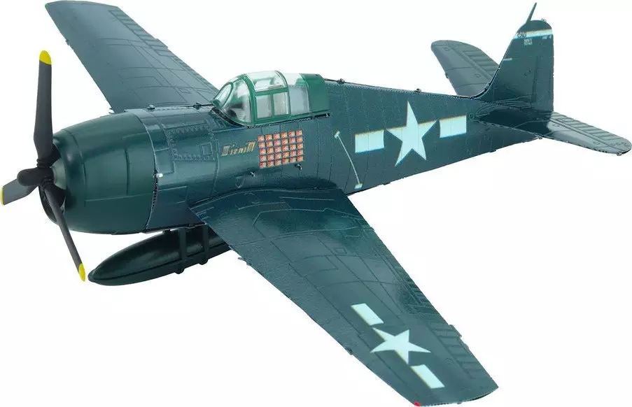 Piececool Piececool Puzzle Metalowe Model 3D - Samolot Grumman F6F Hellcat