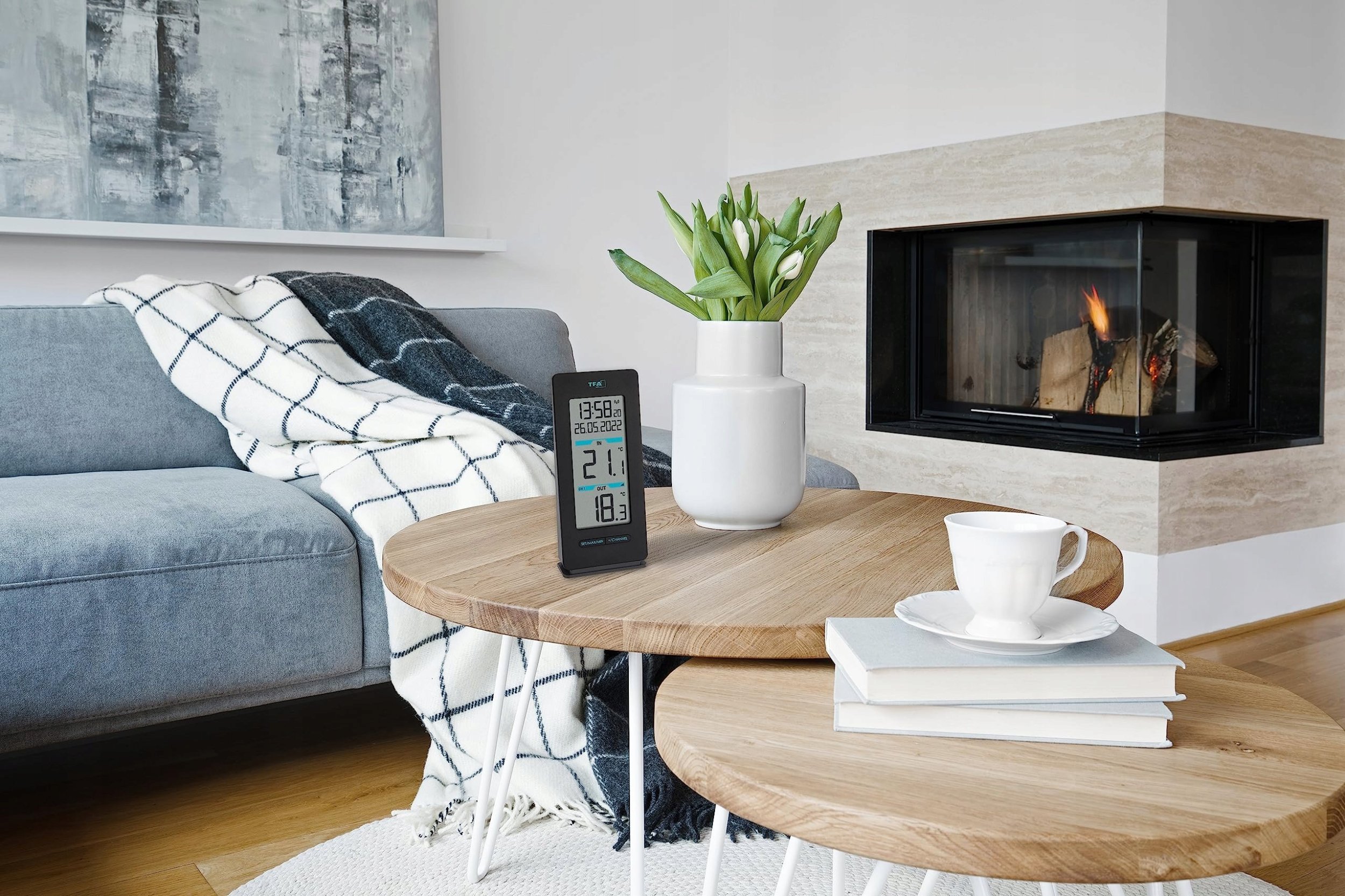 Termometr TFA TFA 30.3072.01 BUDDY Radio Controlled Thermometer